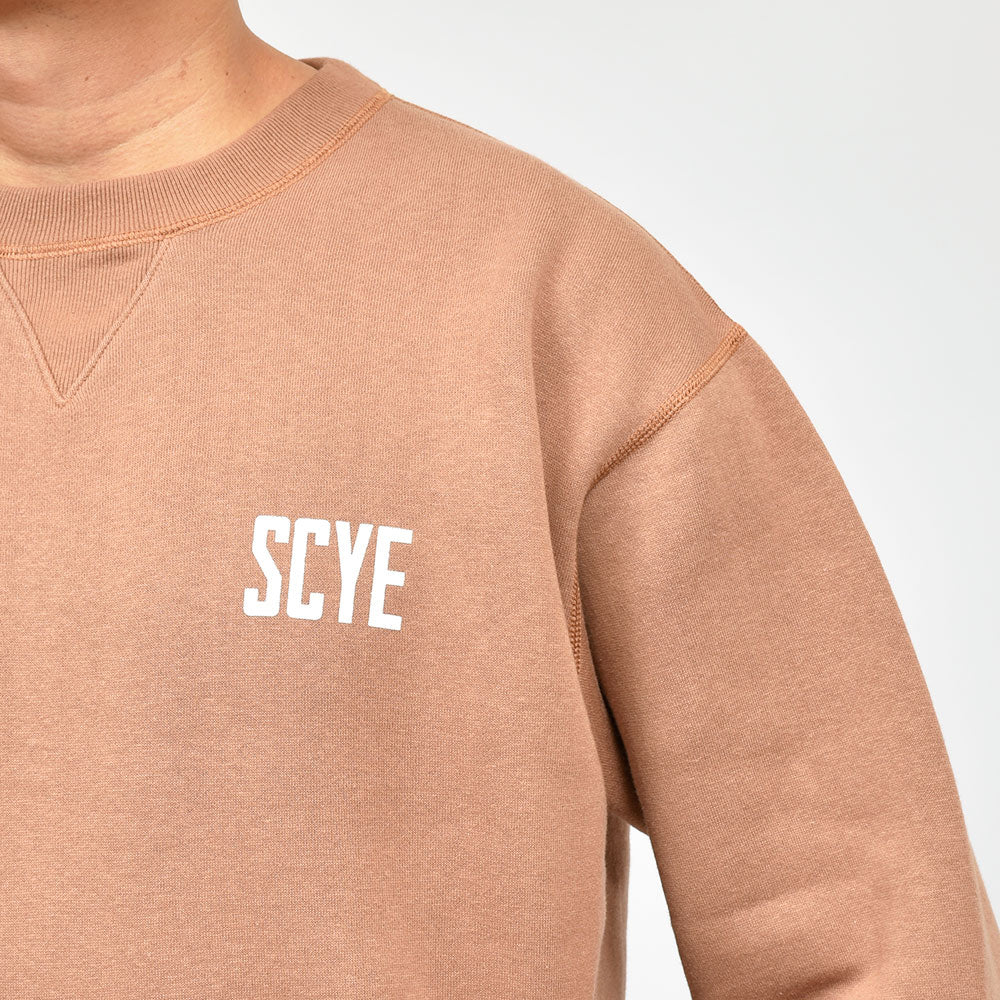 SCYE BASICS(サイベーシックス) フリースバックジャージースウェット