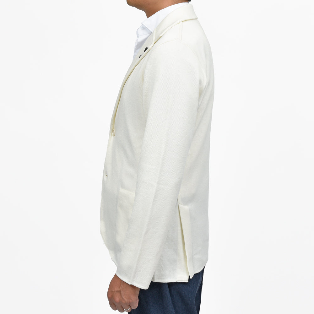 LARDINI(ラルディーニ) ウールミラノリブニットジャケット CNCJLJM56/CN65000