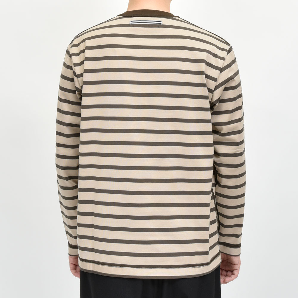 AMBELL(アンベル) KEY PIECE コットンボーダークルーネックL/Sカットソー 00018(4)