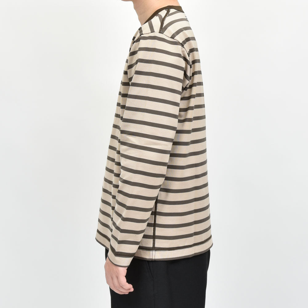 AMBELL(アンベル) KEY PIECE コットンボーダークルーネックL/Sカットソー 00018(4)