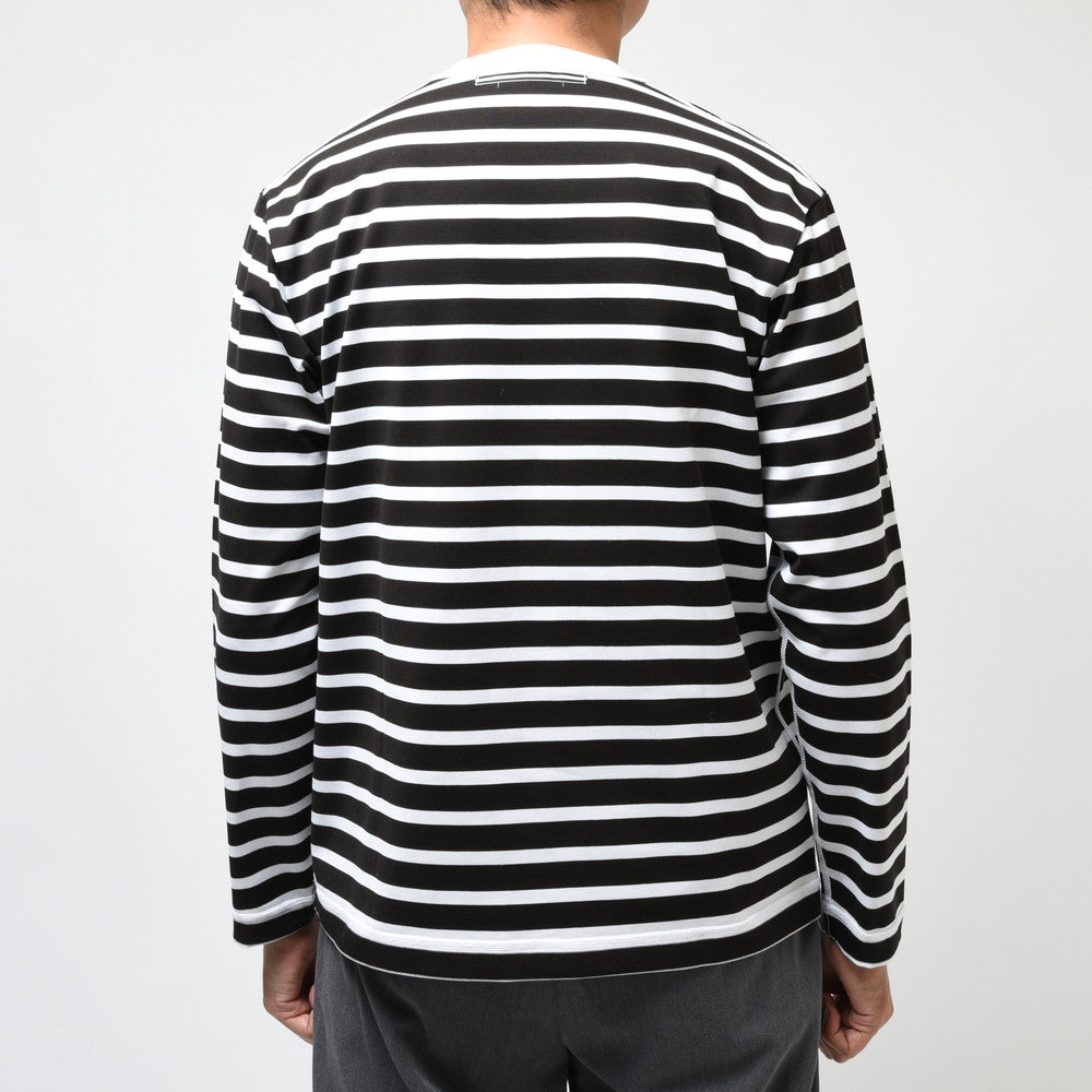 AMBELL(アンベル) KEY PIECE コットンボーダークルーネックL/Sカットソー 00018(4)