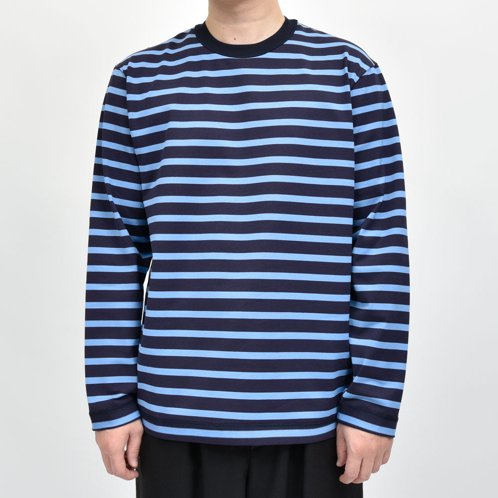 AMBELL(アンベル) KEY PIECE コットンボーダークルーネックL/Sカットソー 00018(4)