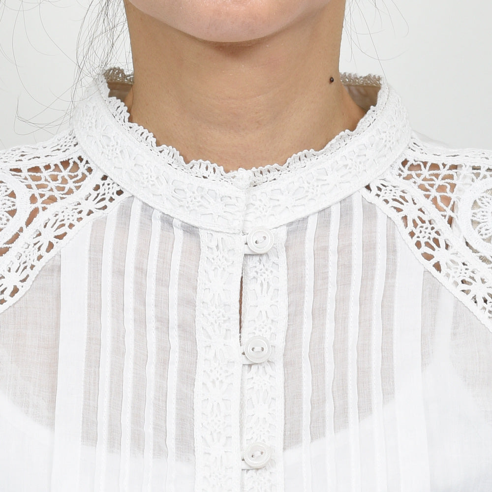 ISABEL MARANT(イザベル マラン)GREICY コットンレースブラウス
