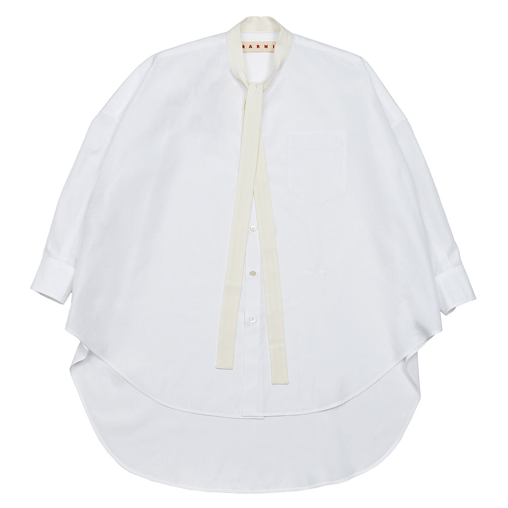 MARNI(マルニ)CAMA0653QS ボウタイコットンシャツ