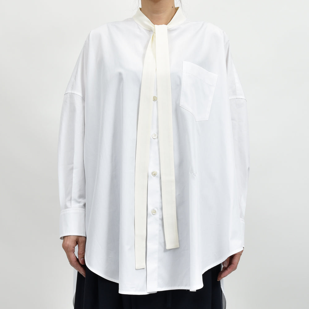 MARNI(マルニ)CAMA0653QS ボウタイコットンシャツ