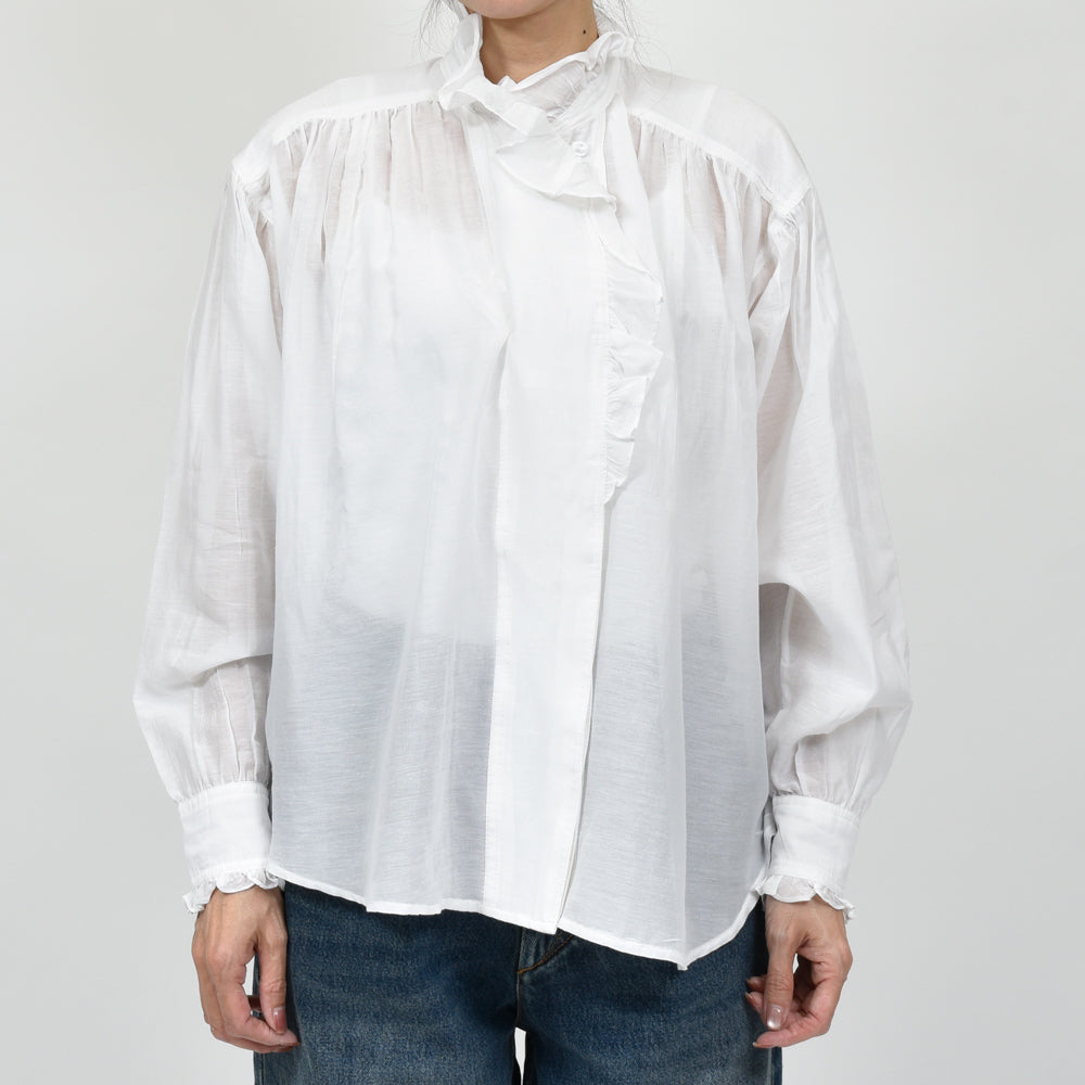ISABEL MARANT(イザベル マラン)PAMIAS コットンフリルシャツ