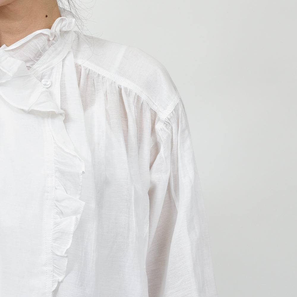 ISABEL MARANT(イザベル マラン)PAMIAS コットンフリルシャツ