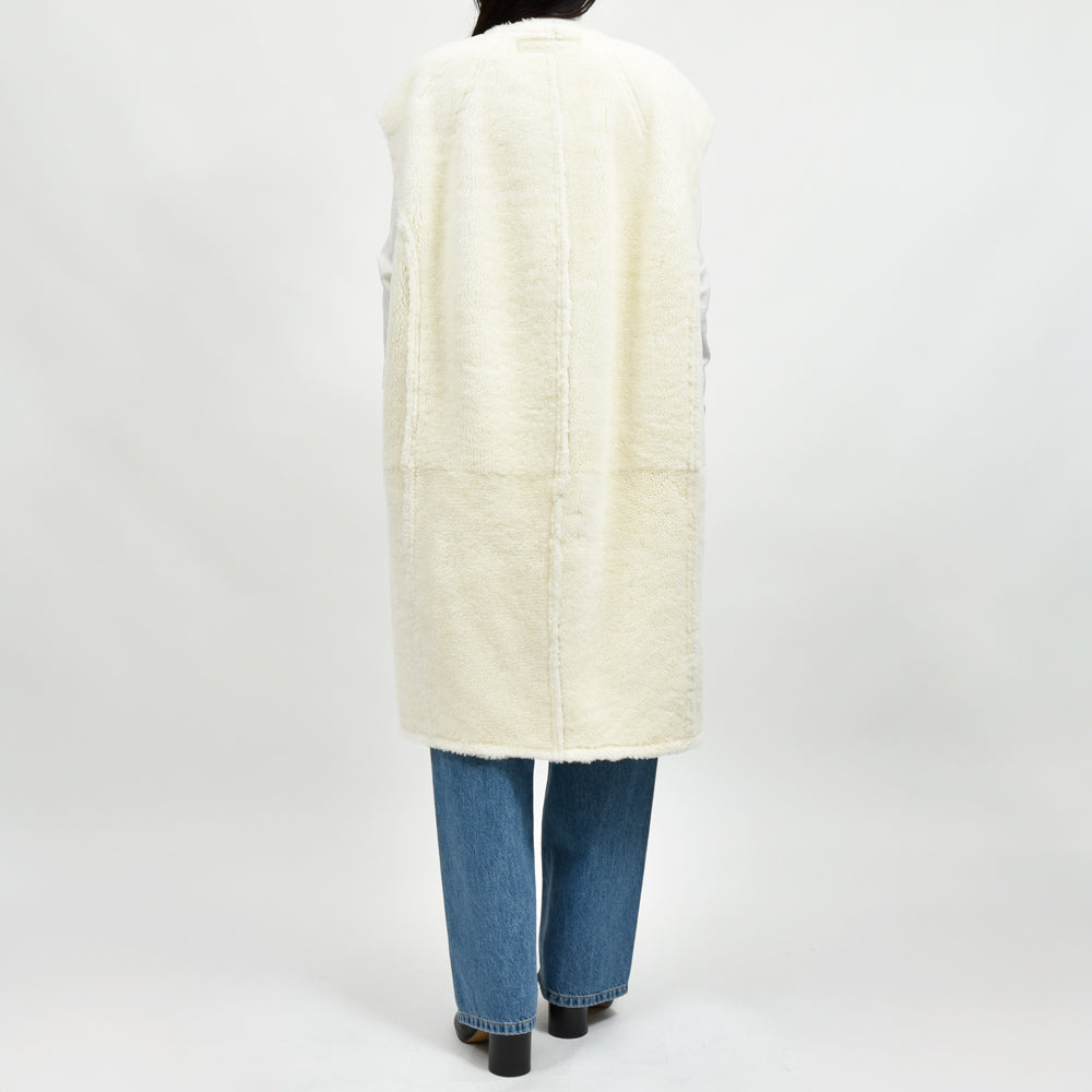MARNI(マルニ)GLMX0095A0 ノースリーブムートンコート