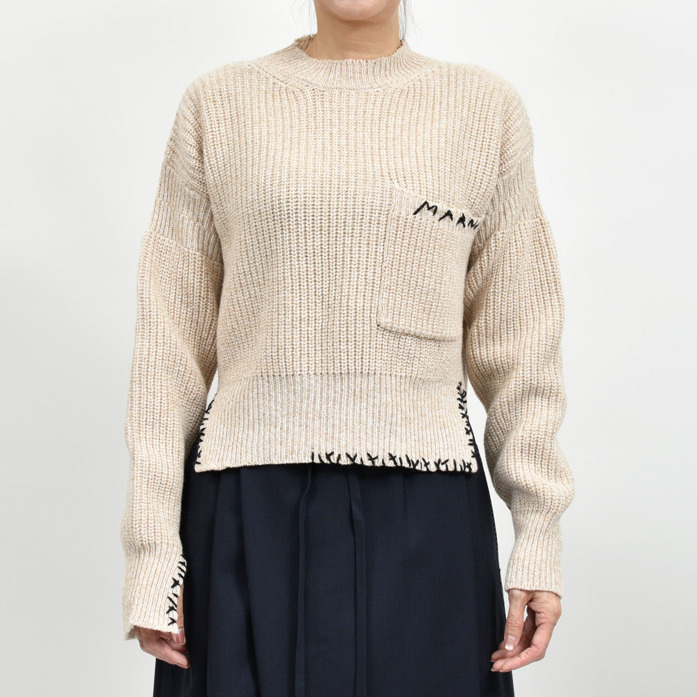 MARNI(マルニ)DVMD0201Q0 タートルネックウールニット