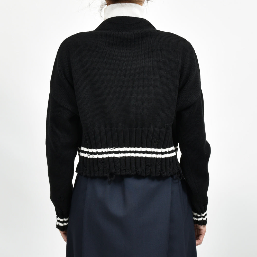 MARNI(マルニ)CDMD0223Q0 ダメージショートカーディガン