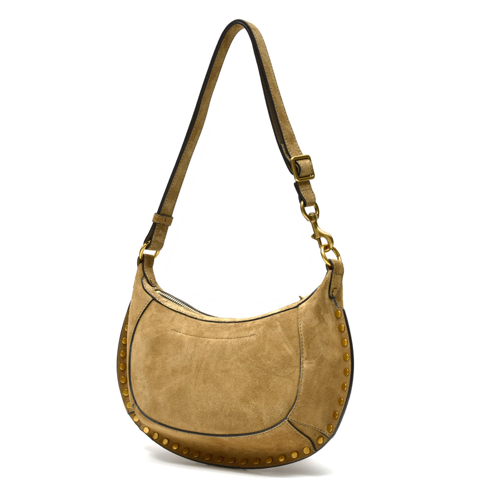 ISABEL MARANT(イザベル マラン)OSKAN MOON カーフスエードレザーショルダーバッグ