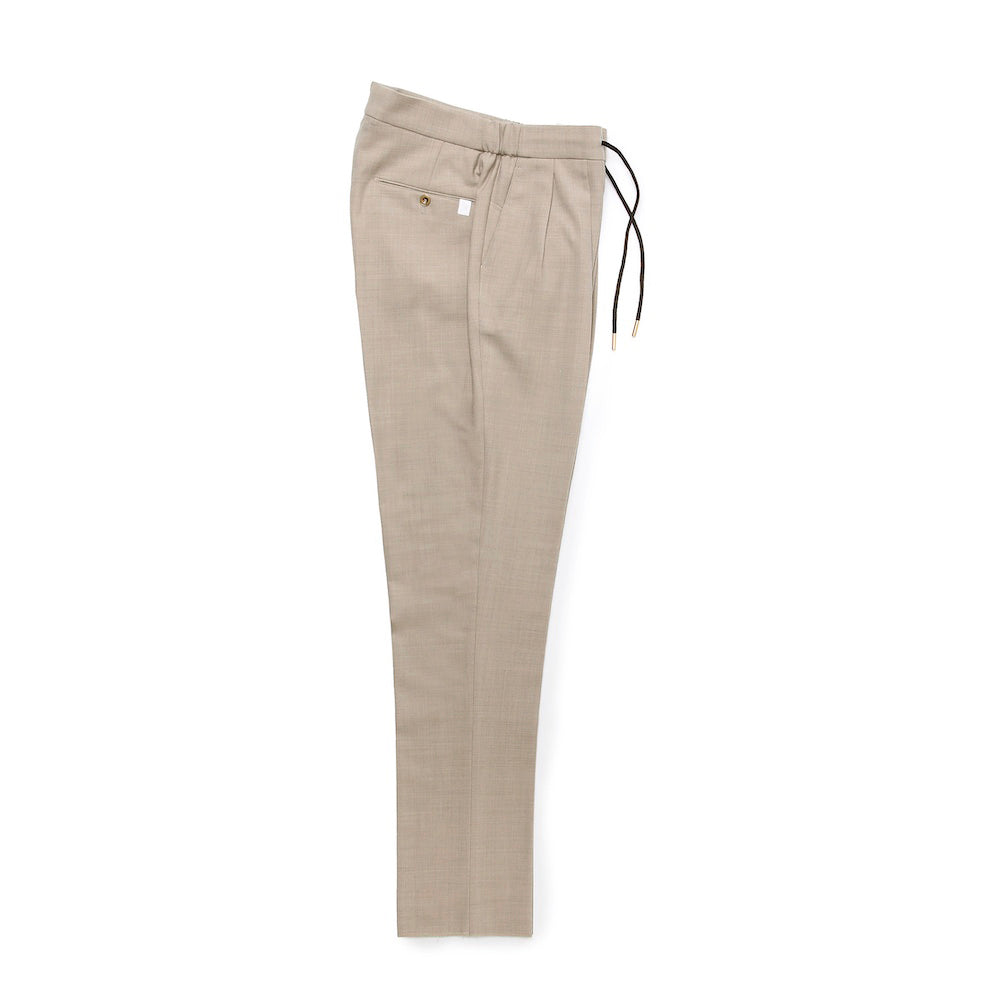 ベルウィッチ /【BR別注】テック エコウール 2プリーツ リラックスパンツ/SCOTCH RELAX GOLD/BN7000X