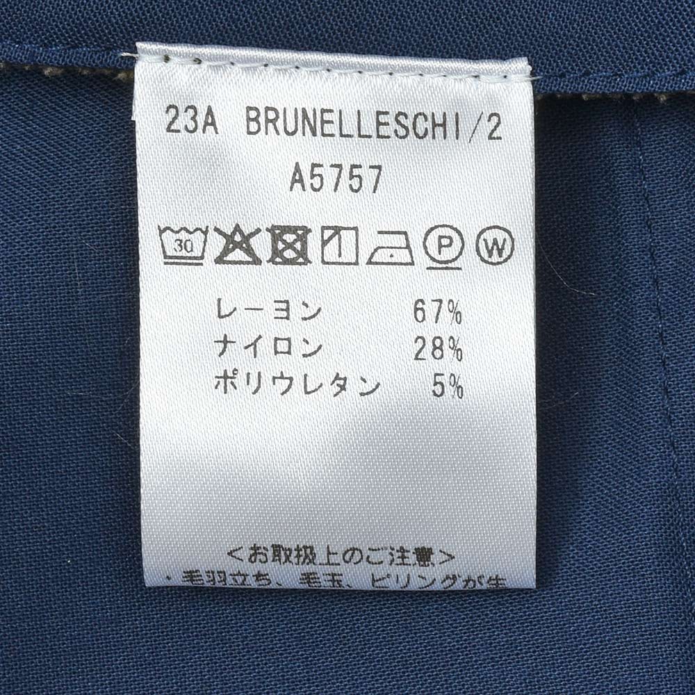 giabsarchivio(ジャブスアルキヴィオ) BRUNELLESCHI2 カルゼジャージー 1プリーツカーゴパンツ A5757