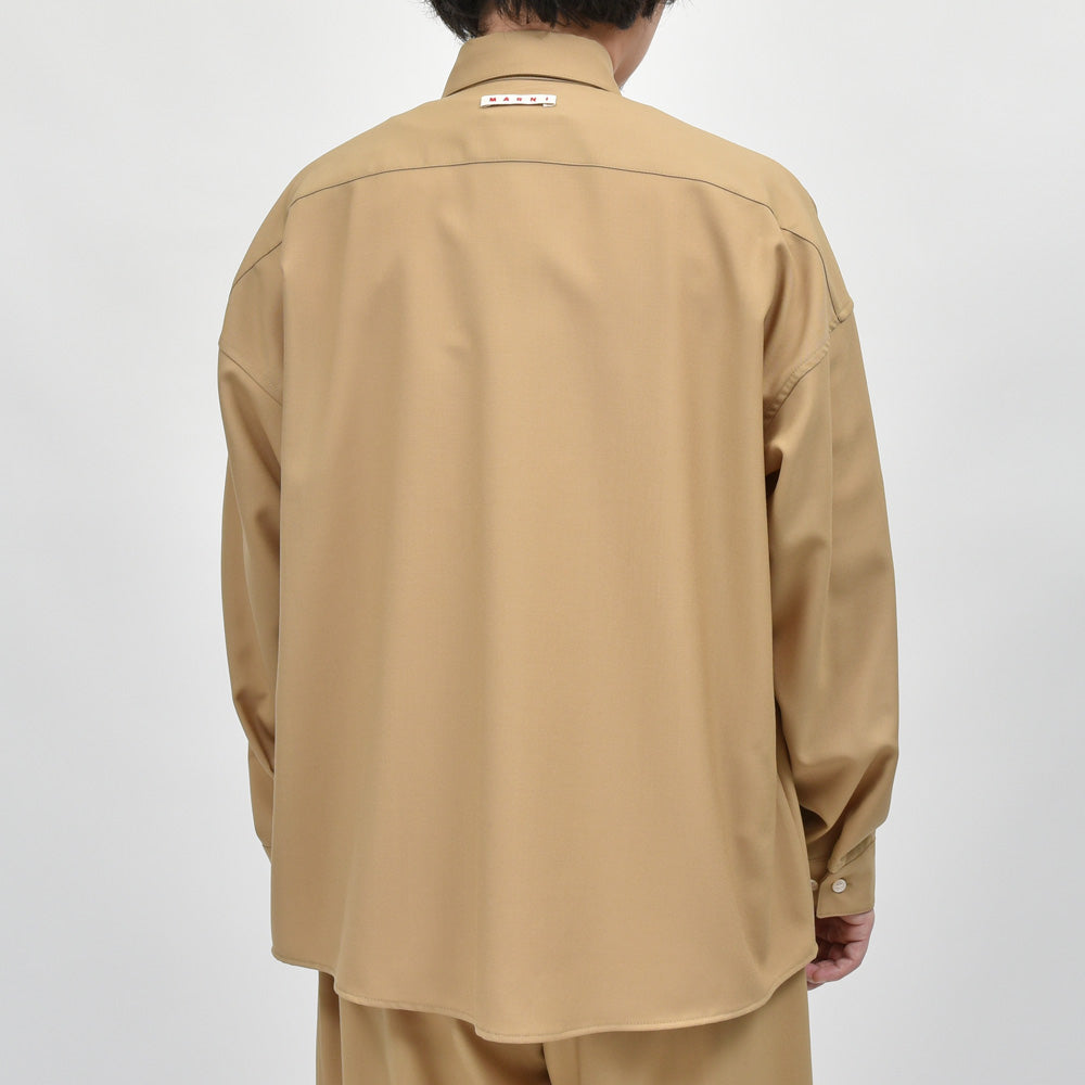 MARNI(マルニ) ウールトロピカルシャツ CUMU0061X3 TW839