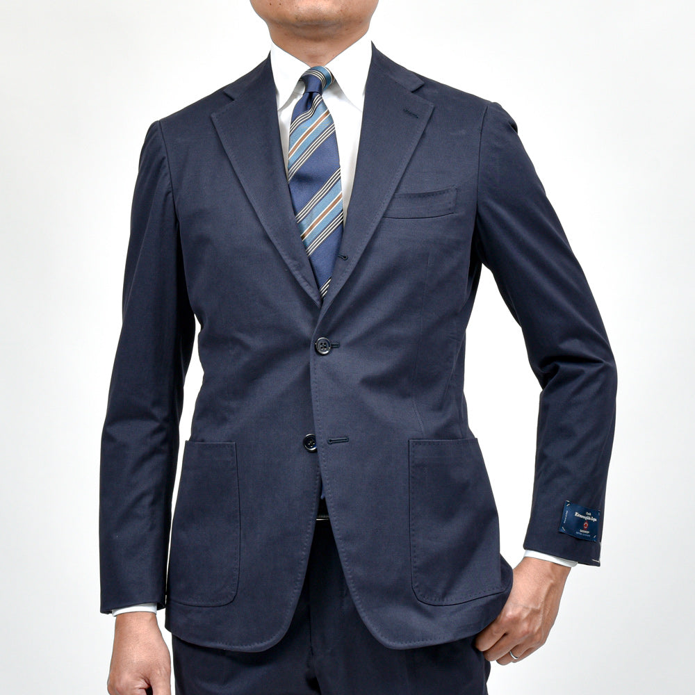 guji(グジ) コットンカシミア3Bジャケット MADE BY RING JACKET / Ermenegildo Zegna - CASHCO 17052200028