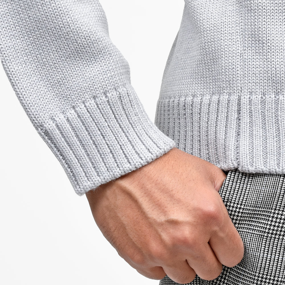 ZANONE(ザノーネ) 5ゲージウールモックネックニット SLIM FIT/472-45402