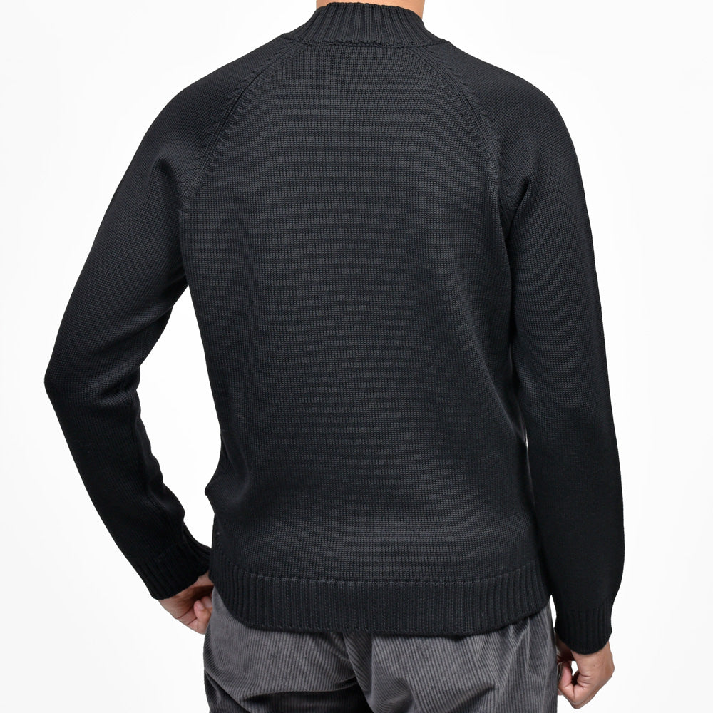 ZANONE(ザノーネ) 5ゲージウールモックネックニット SLIM FIT/472-45402