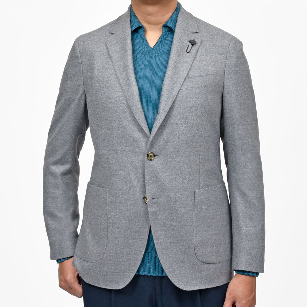 LARDINI(ラルディーニ) ADVANCEアドヴァンス LoroPianaウールサキソニー3Bジャケット JC6000AQ/AAIF65539