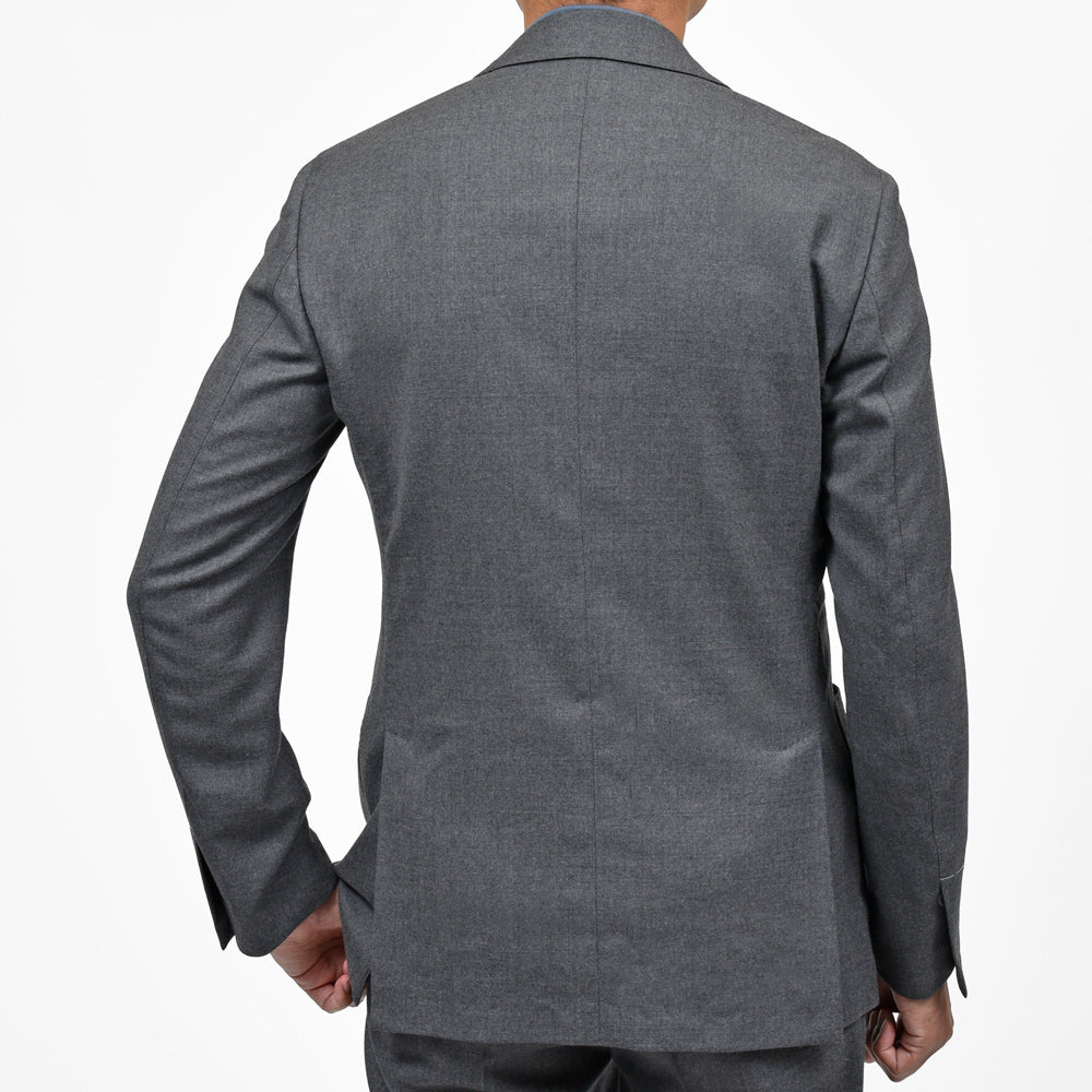 LARDINI(ラルディーニ) ROMAローマ ストレッチウールライトフランネル2B1プリーツスーツ 5216-86301Q5402