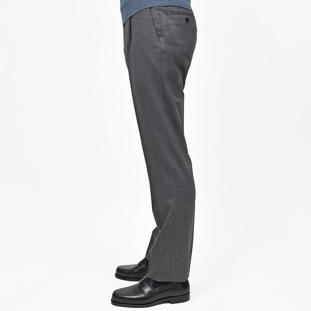 LARDINI(ラルディーニ) ROMAローマ ストレッチウールライトフランネル2B1プリーツスーツ 5216-86301Q5402