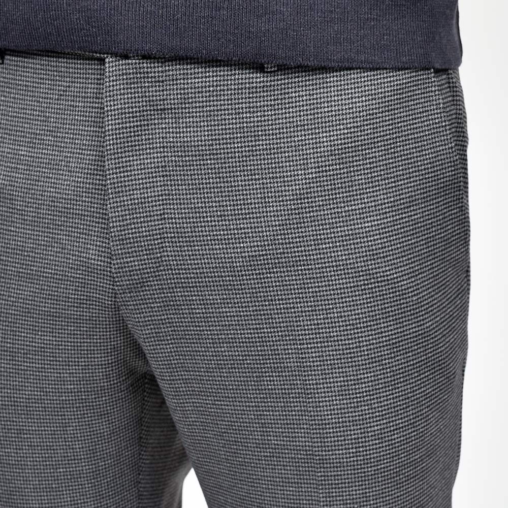 PT TORINO(ピーティー トリノ) ウォッシャブルウール ストレッチ ハウンドトゥース ノープリーツパンツ SUPERSLIM FIT/PO65