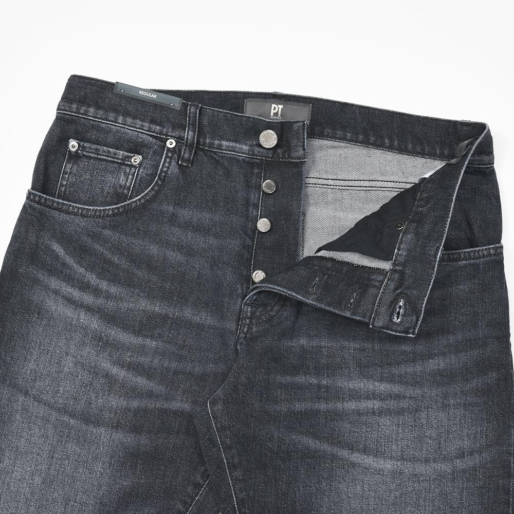 PT TORINO DENIM(ピーティートリノデニム) BREAKBEAT コットンストレッチ レギュラーデニムパンツ/CA2430