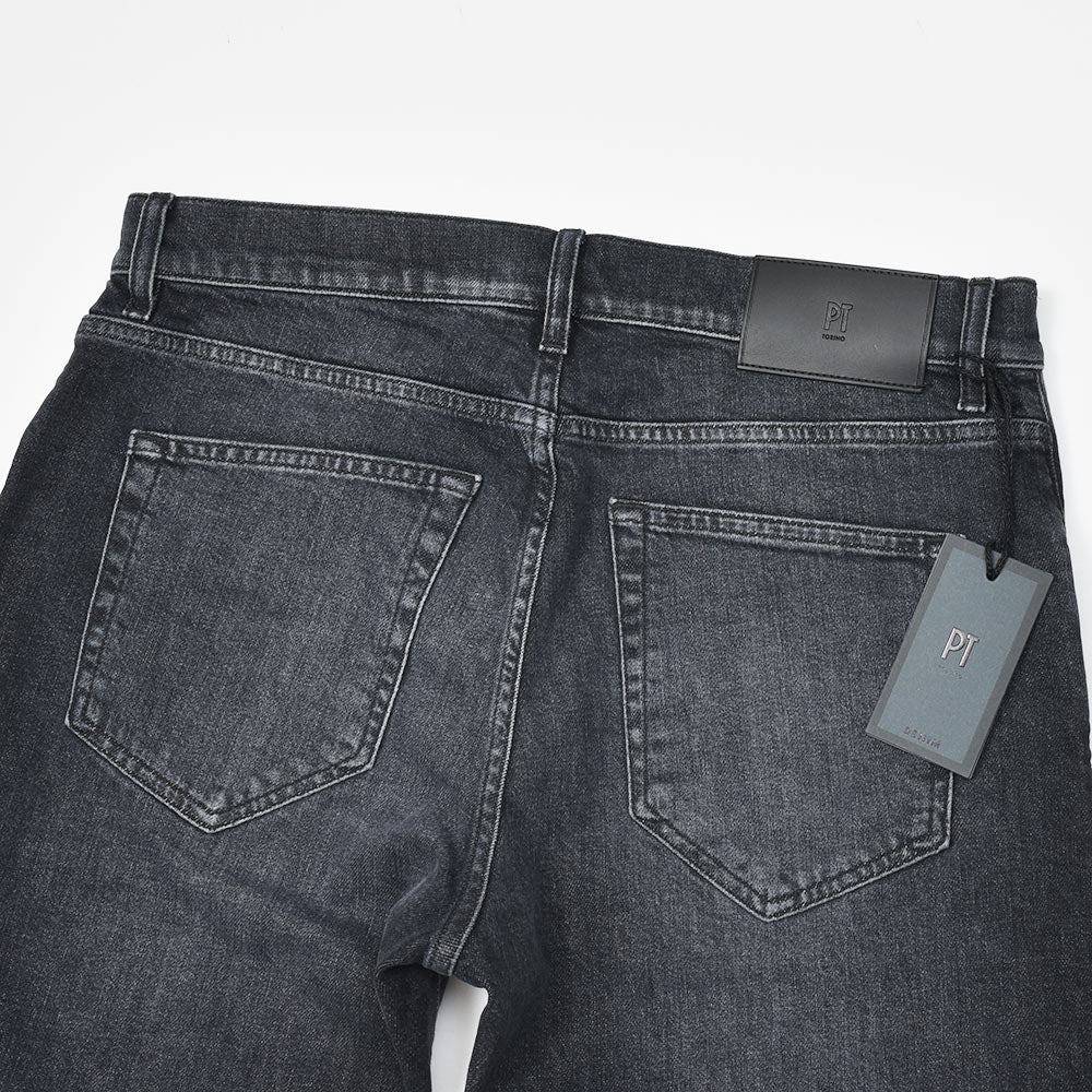 PT TORINO DENIM(ピーティートリノデニム) BREAKBEAT コットンストレッチ レギュラーデニムパンツ/CA2430