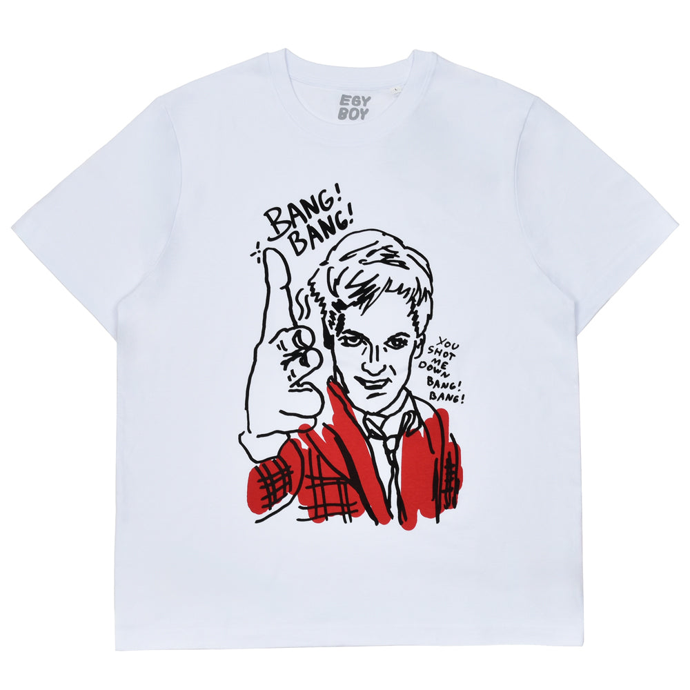 EGYBOY(エギーボーイ) コットンプリントクルーネックS/Sカットソー EB25219052