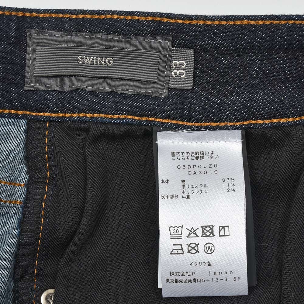 PT TORINO DENIM(ピーティートリノデニム) SWING コットンストレッチ トラベラーデニムパンツ/OA3010