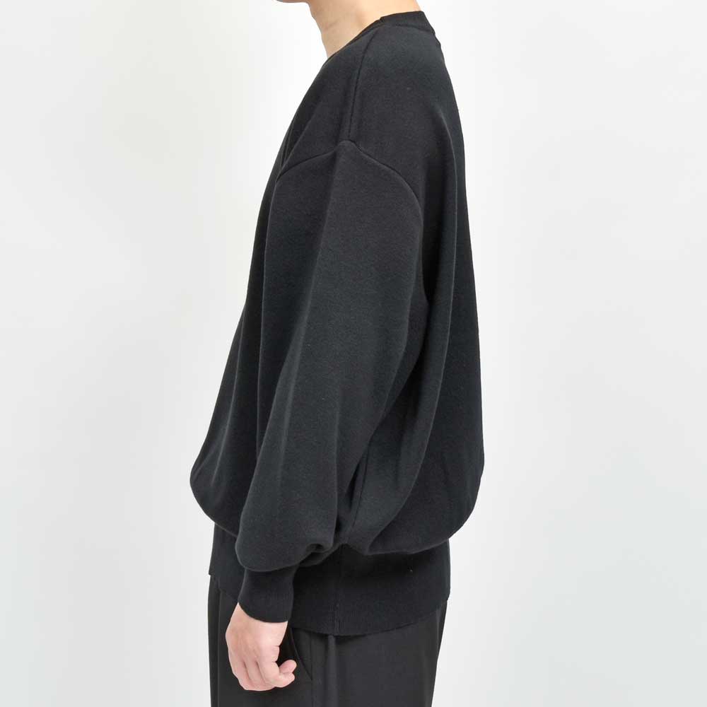 RENCONTRANT(レンコントラント) コットンカシミアクルーネックニット 10055