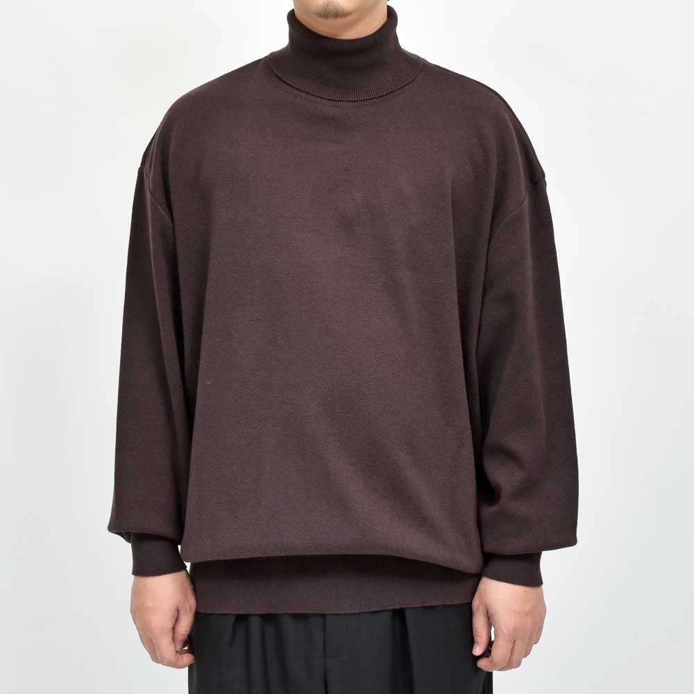 RENCONTRANT(レンコントラント) コットンカシミアタートルネックニット 10053