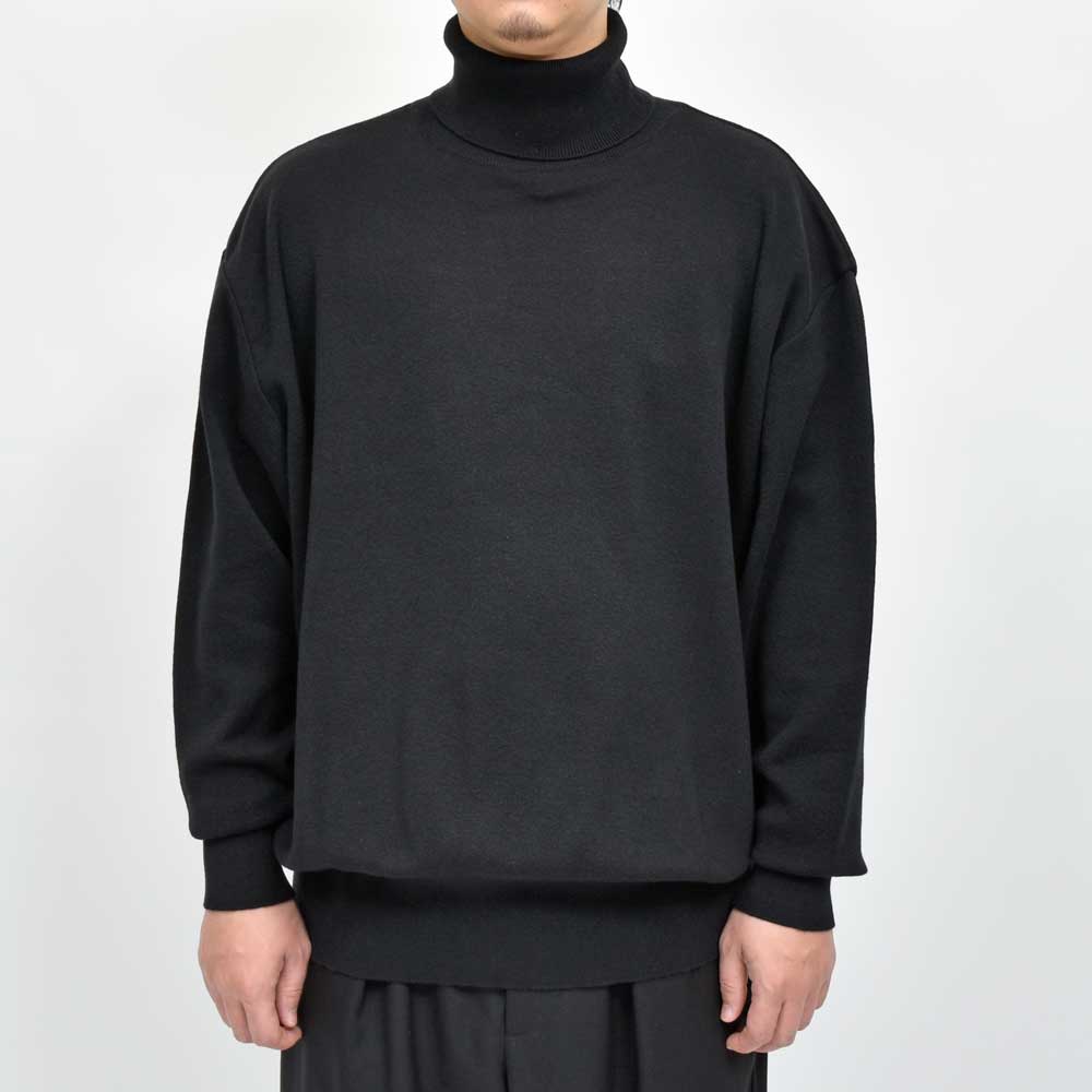 RENCONTRANT(レンコントラント) コットンカシミアタートルネックニット 10053