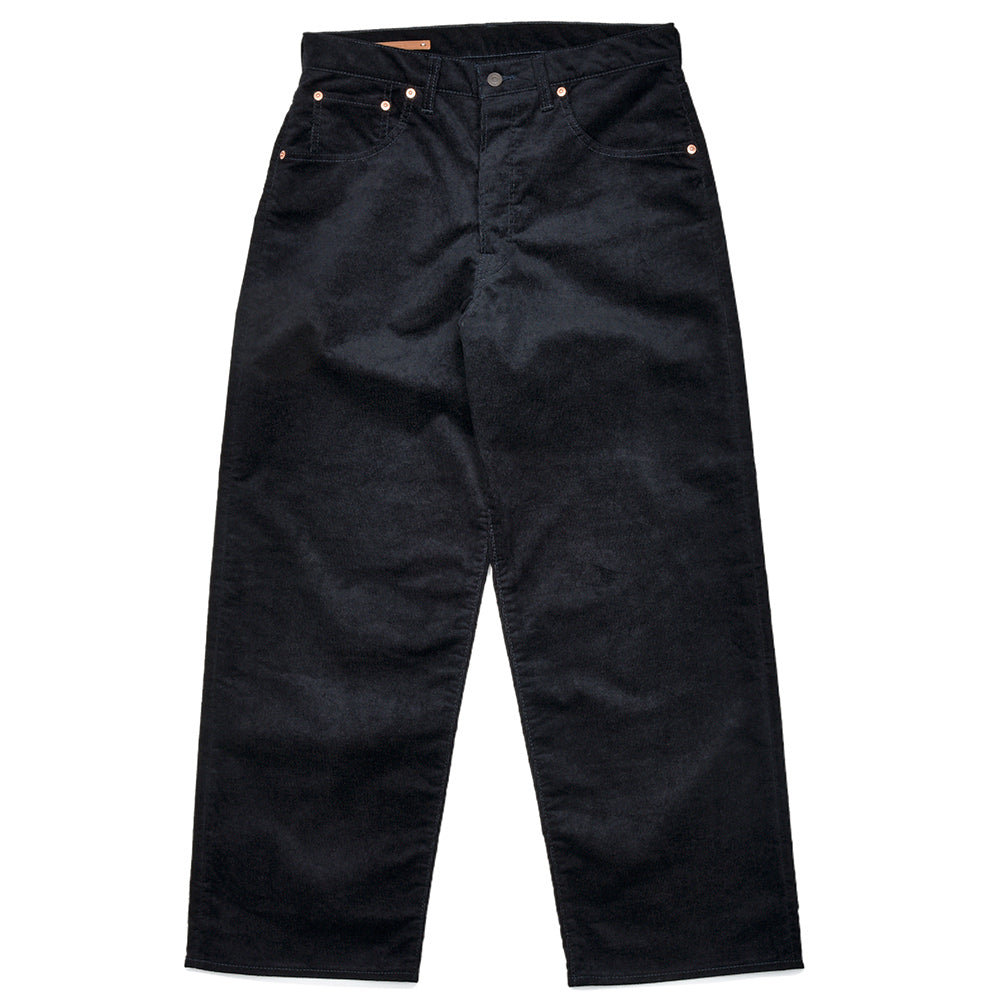 SCYE BASICS(サイベーシックス) ストレッチコーデュロイ ワイドシルエットジーンズ
