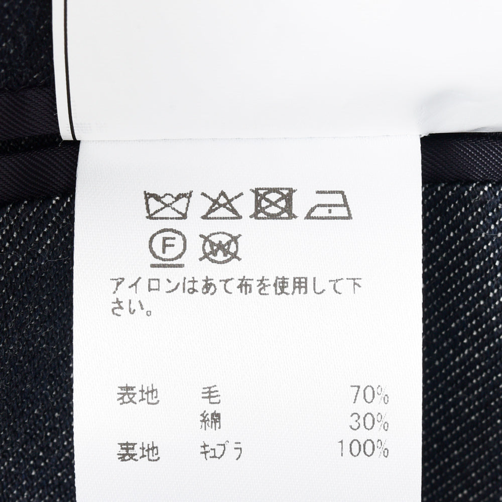 Belvest(ベルベスト) ウールコットンデニムダブルジャケット 17052200020