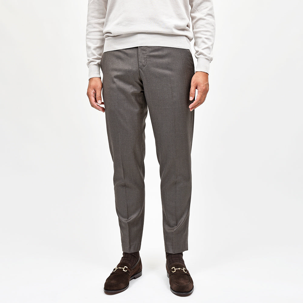 PT TORINO(ピーティー トリノ) ヴァージンウール サキソニー ノープリーツパンツ REBEL FIT/VS09