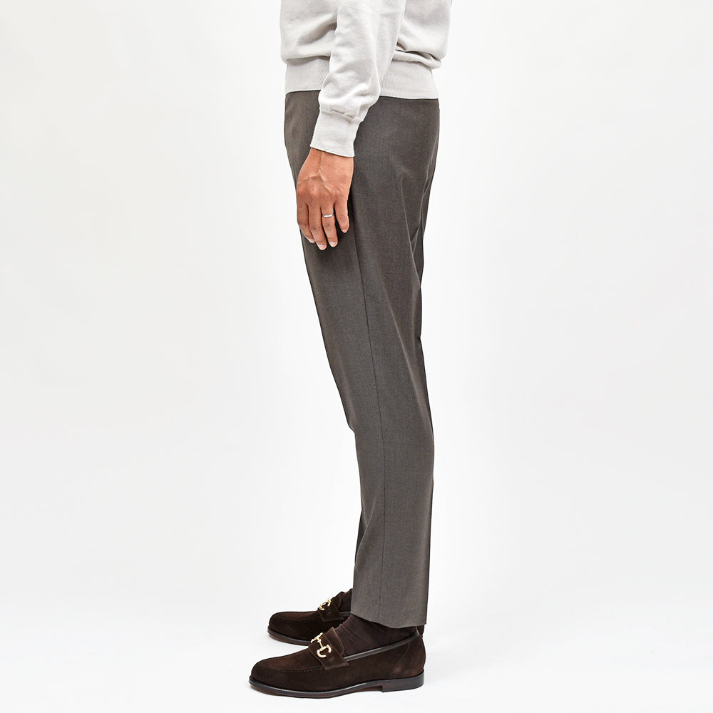PT TORINO(ピーティー トリノ) ヴァージンウール サキソニー ノープリーツパンツ REBEL FIT/VS09