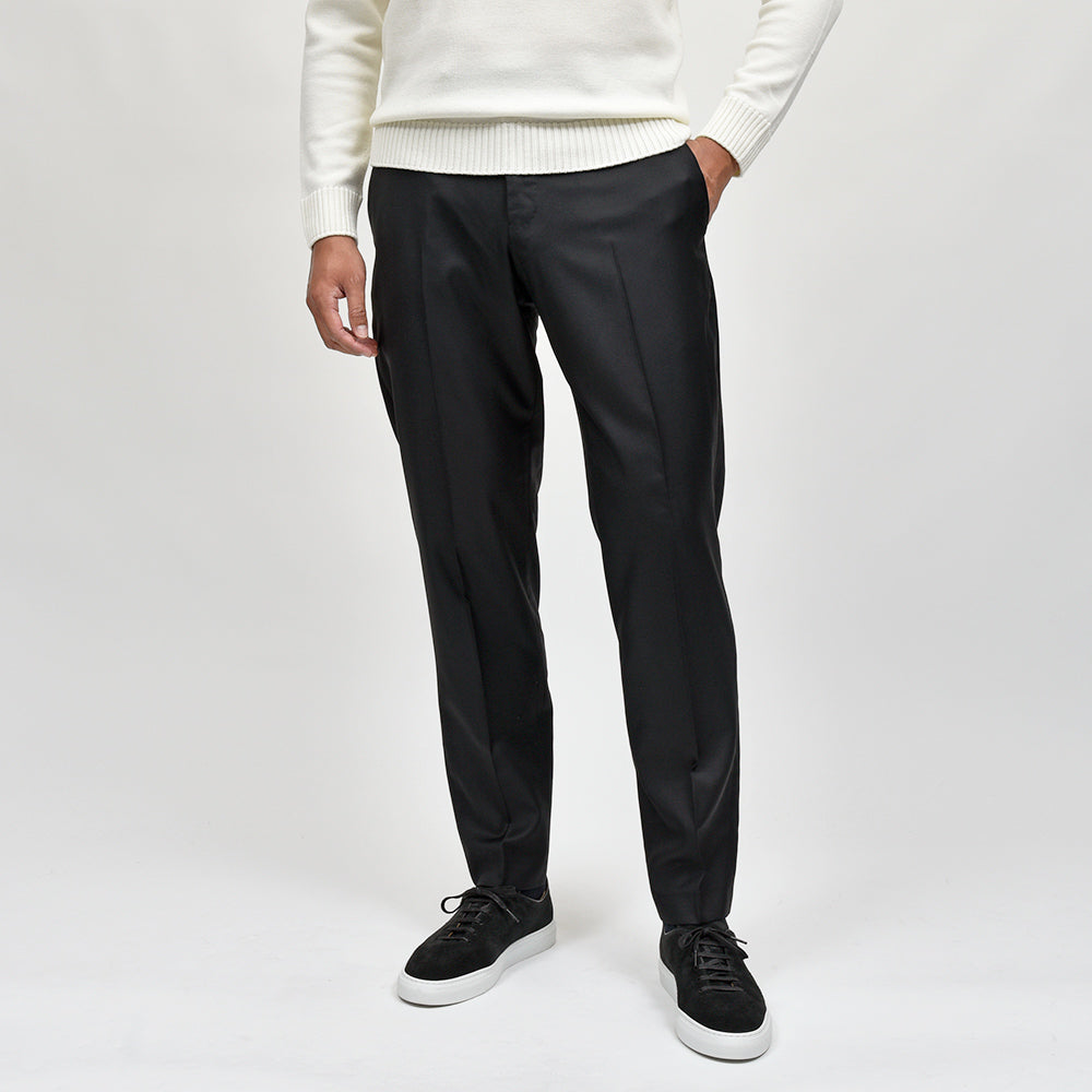 PT TORINO(ピーティー トリノ) ヴァージンウール サキソニー ノープリーツパンツ REBEL FIT/VS09
