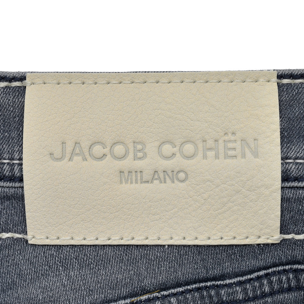 JACOB COHEN(ヤコブコーエン) BARDバード ヴィンテージウォッシュコットンストレッチスリムテーパードデニム 226-22241