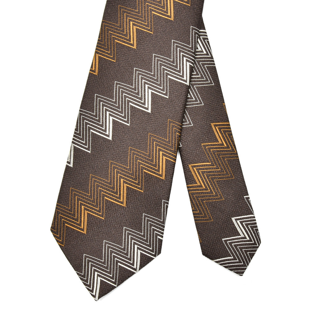 Seaward & Stearn(シーワード & スターン) シルクジオメタリックパターンタイ 18252200231