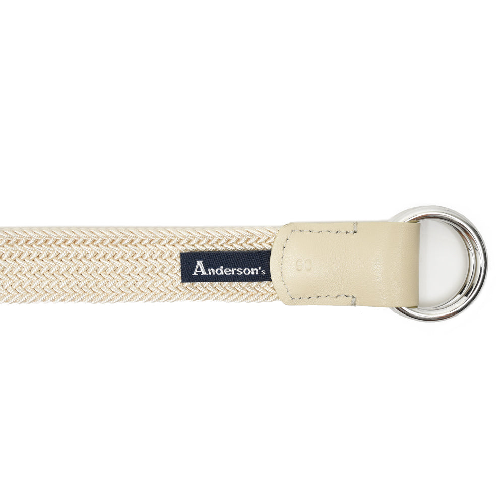 Anderson's(アンダーソンズ) ラバーエラスティックリングメッシュベルト(30mm幅) NE117