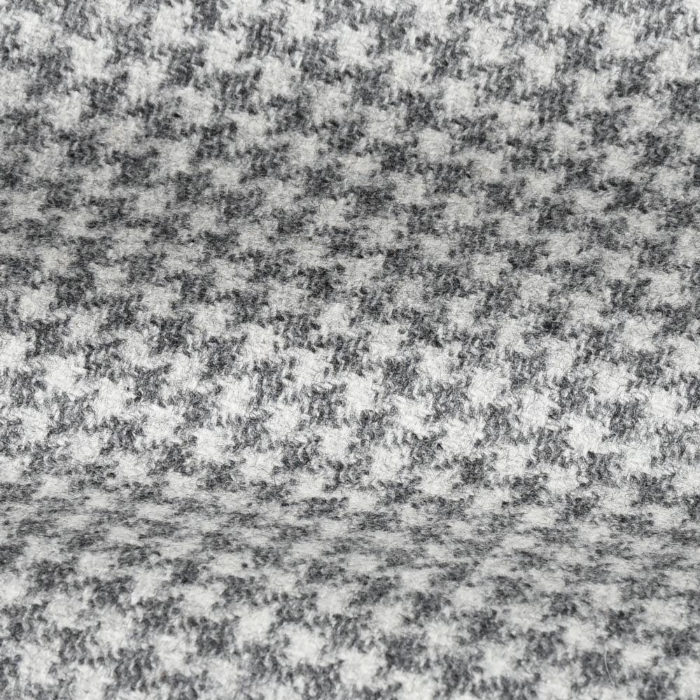 guji(グジ)ウールカシミアハウンドトゥース1プリーツパンツ MADE BY RING JACKET / LANIFICIO ROGNA 13052201028