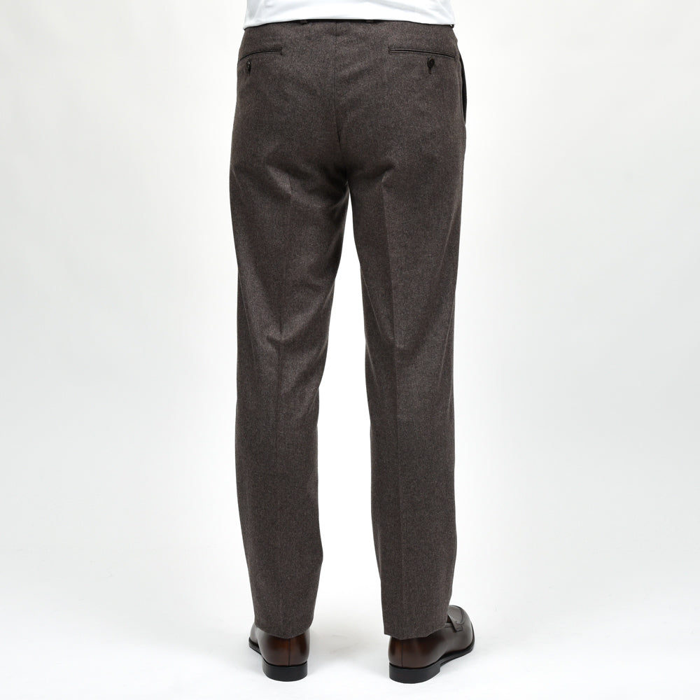 guji(グジ) ウールカシミアヘリンボーン1プリーツパンツ MADE BY RING JACKET / LANIFICIO ROGNA 13052202028