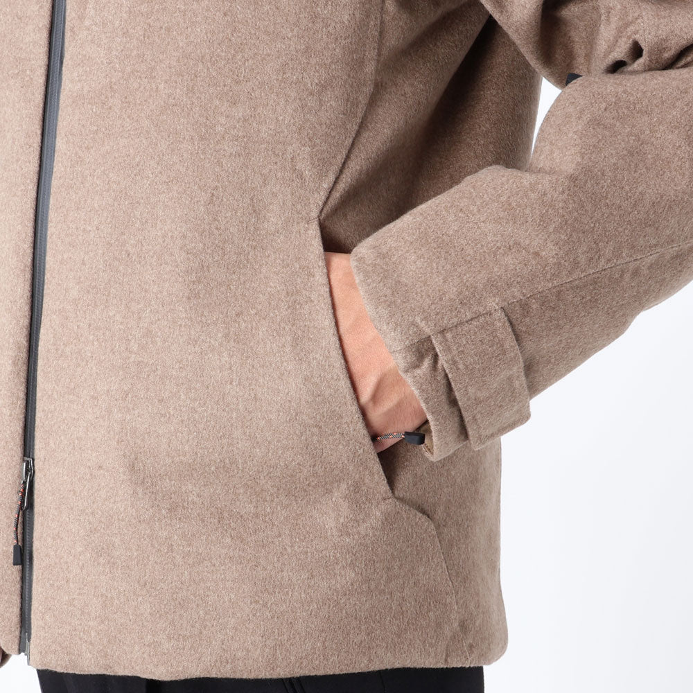 シーズ / カシミア&サーモア エコダウン BALMA JACKET/OS078 TN373/OYSTER