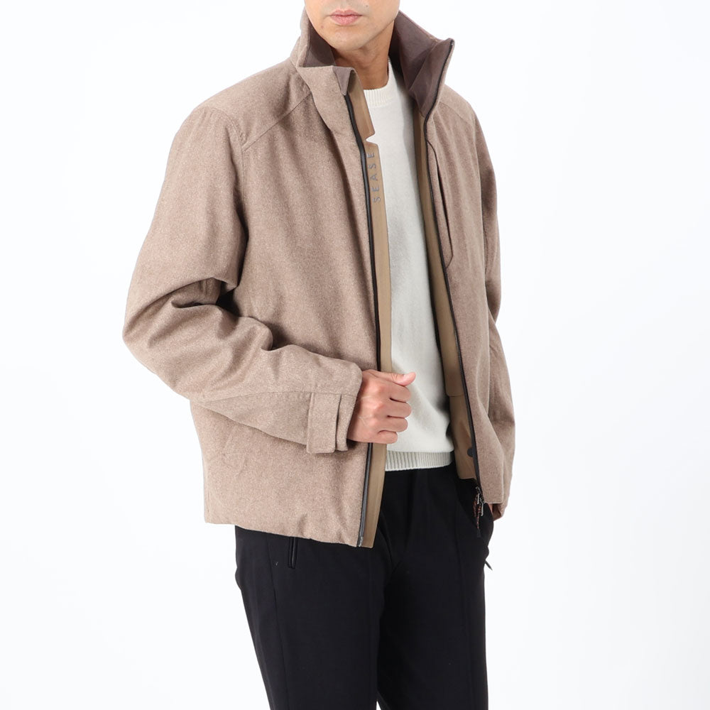 シーズ / カシミア&サーモア エコダウン BALMA JACKET/OS078 TN373/OYSTER
