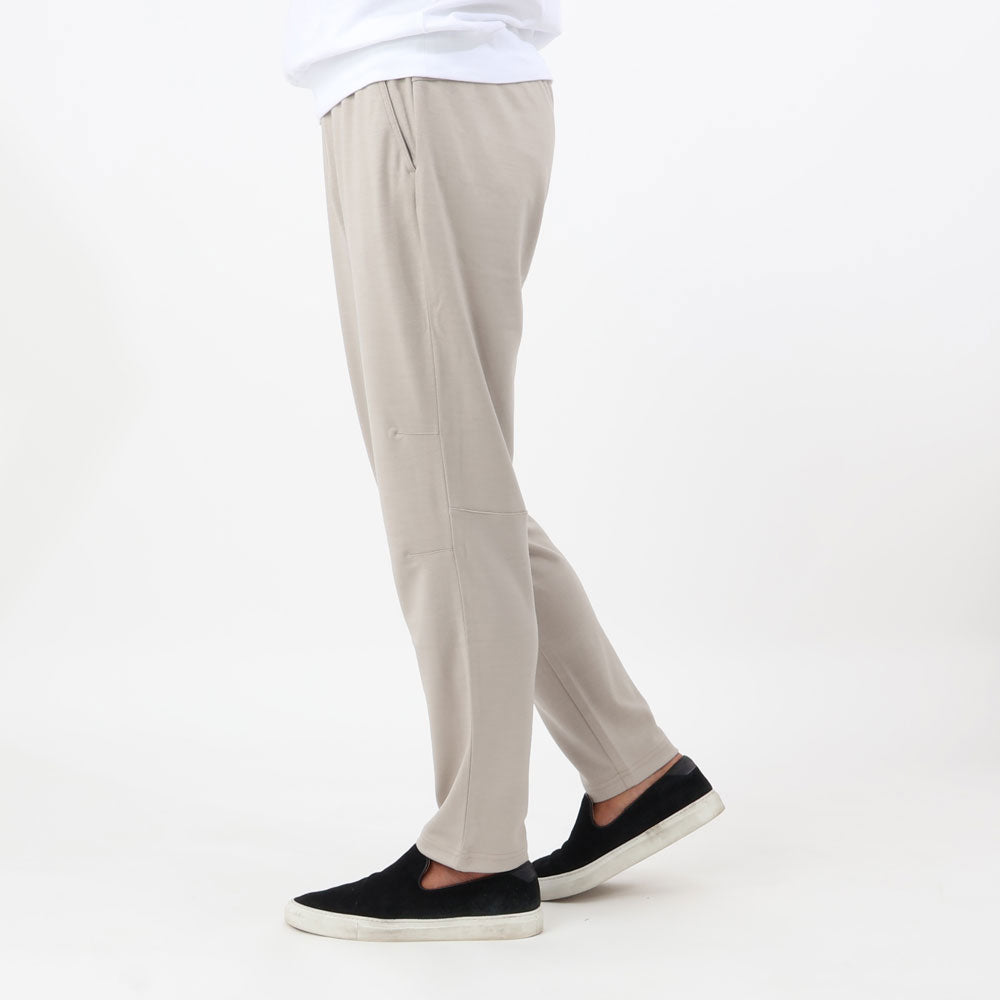 シーズ / サイドポケット付き ウールジャージー DRAWSTRING PANT/PT056 TJ186/DRIFTWOOD
