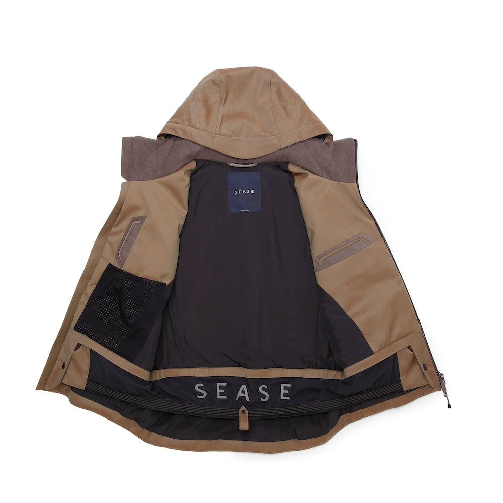 シーズ / カシミア&サーモア エコダウン BALMA JACKET/OS078 TN373/OYSTER