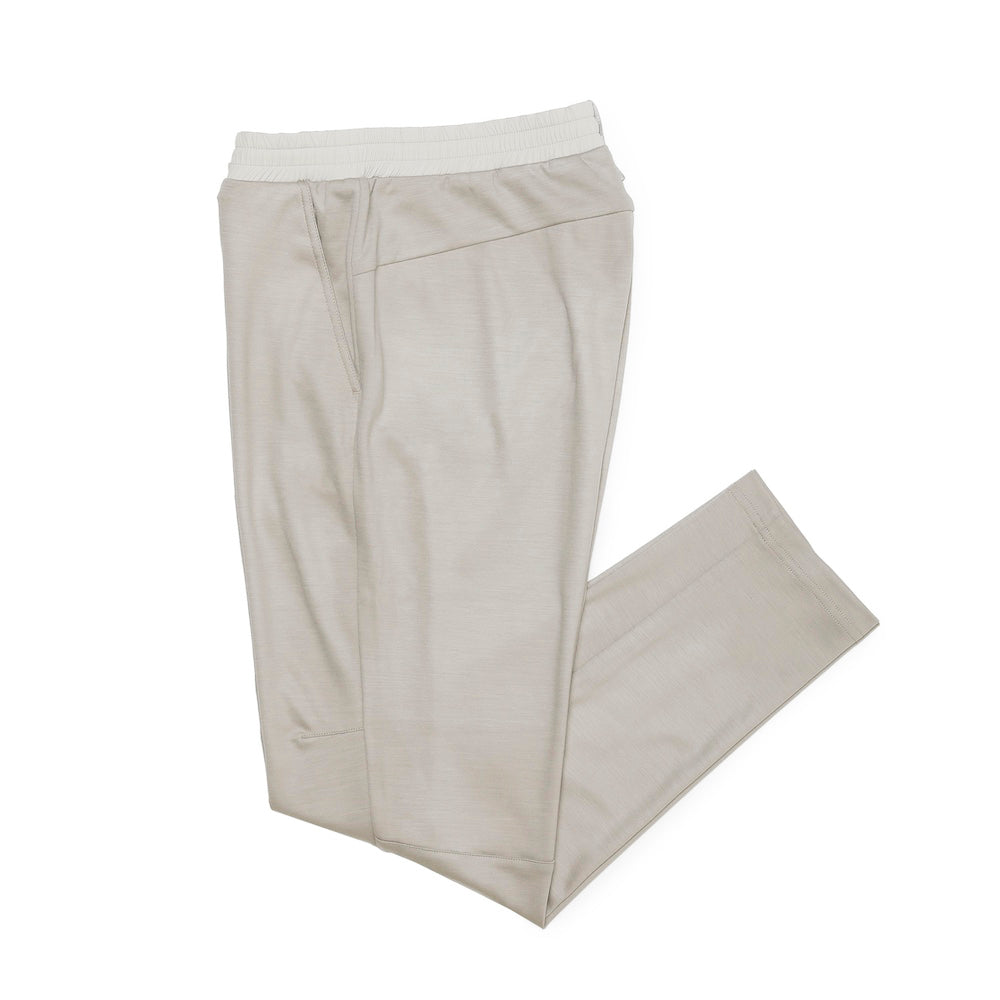 シーズ / サイドポケット付き ウールジャージー DRAWSTRING PANT/PT056 TJ186/DRIFTWOOD
