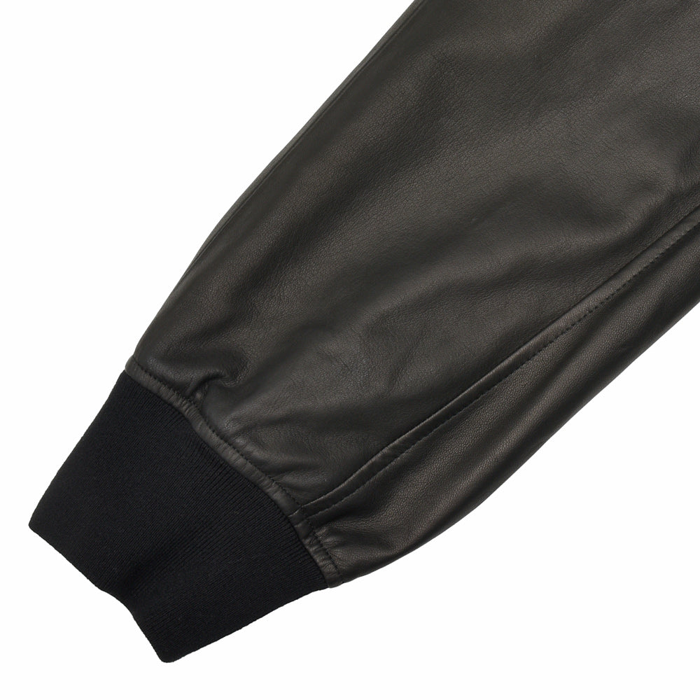 SERAPHIN(セラファン) BLOUSON506 ラムレザーリブスタンドカラーブルゾン 210-00 14252007025