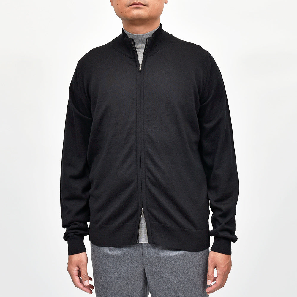 JOHN SMEDLEY(ジョンスメドレー) CLAYGATE エクストラファインメリノウール 24ゲージ ドライバーズニット STANDERD FIT