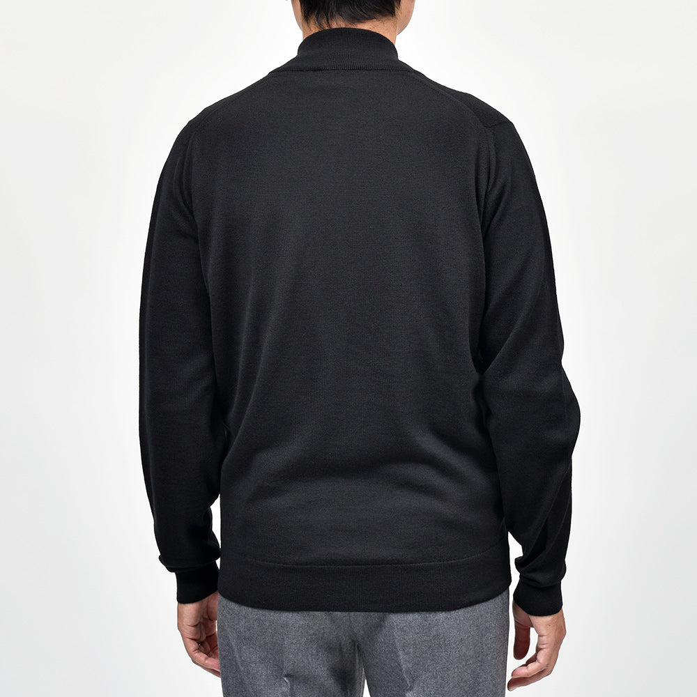 JOHN SMEDLEY(ジョンスメドレー) CLAYGATE エクストラファインメリノウール 24ゲージ ドライバーズニット STANDERD FIT